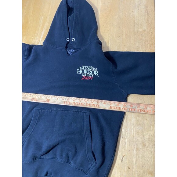 *Distressed* Universal Studios Halloween Horror Nights 2021 Hoodie 19pit2pit - Picture 7 of 8